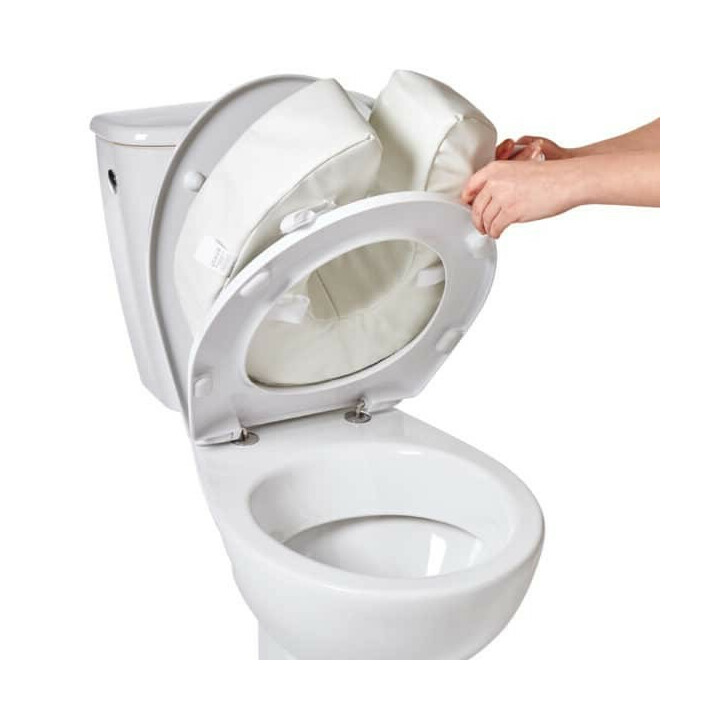 Toalettsitsförhöjare - mjuk