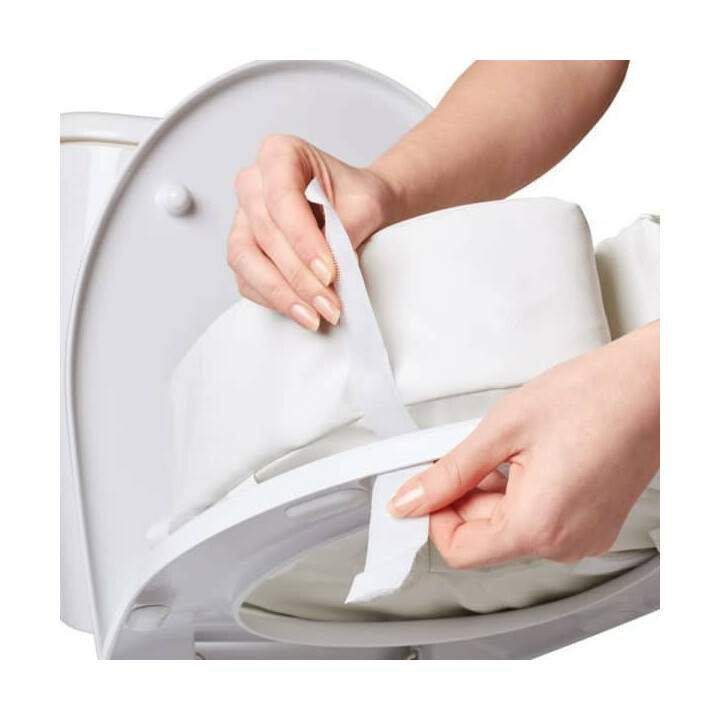 Toalettsitsförhöjare - mjuk