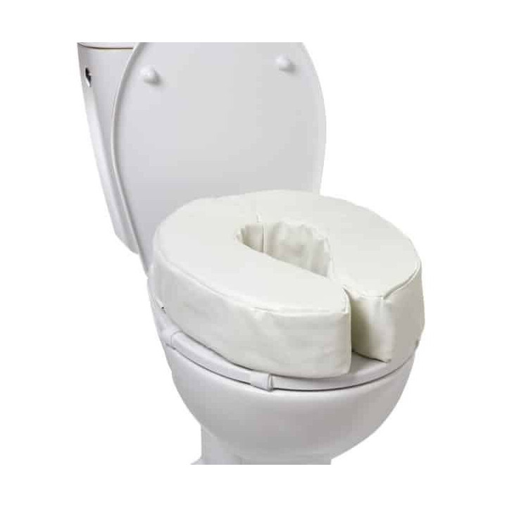 Toalettsitsförhöjare - mjuk