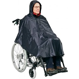 Regnponcho för rullstol