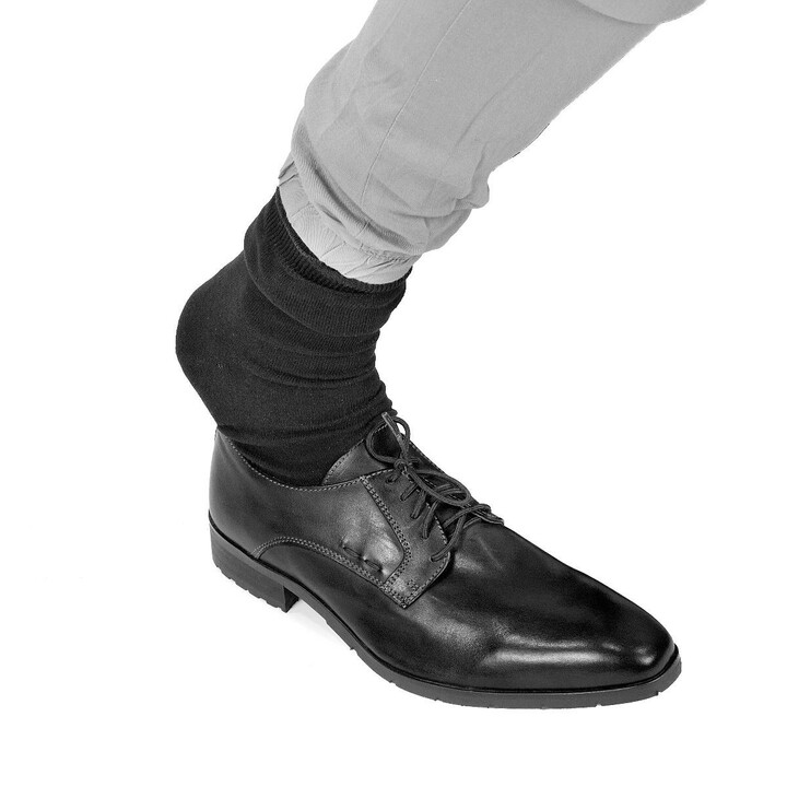 Flexibla skosnören - svarta 60 cm