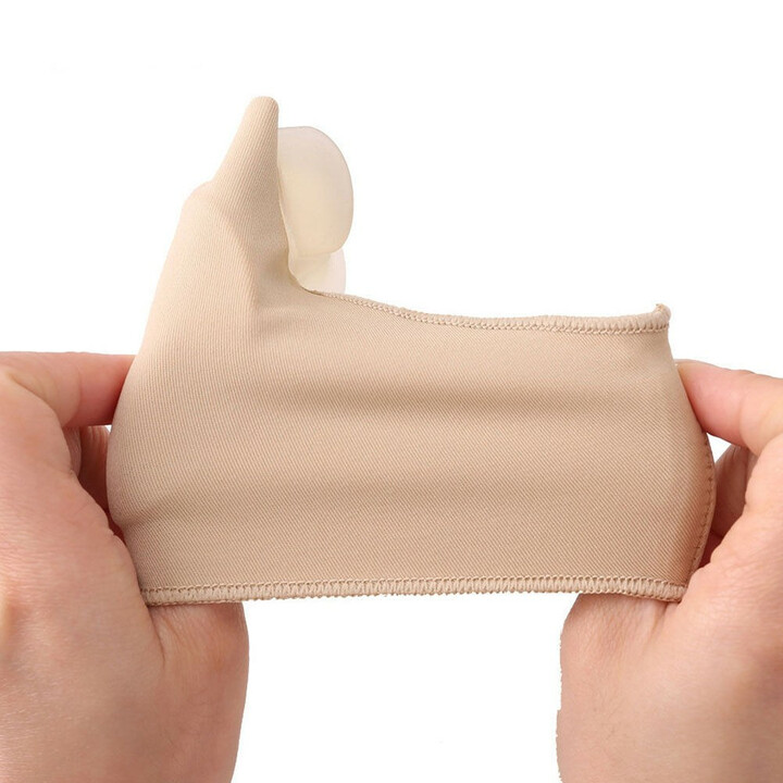 Elastiskt skydd för hallux valgus