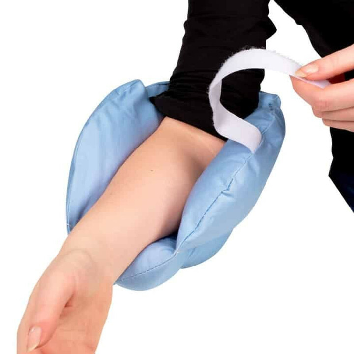 Hälskydd och armbågsskydd