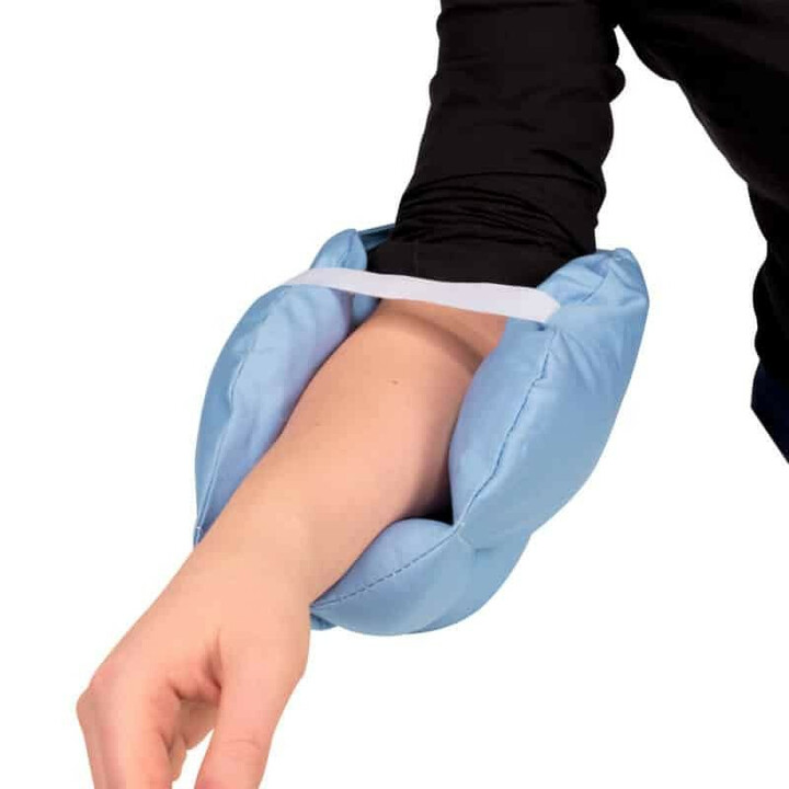 Hälskydd och armbågsskydd