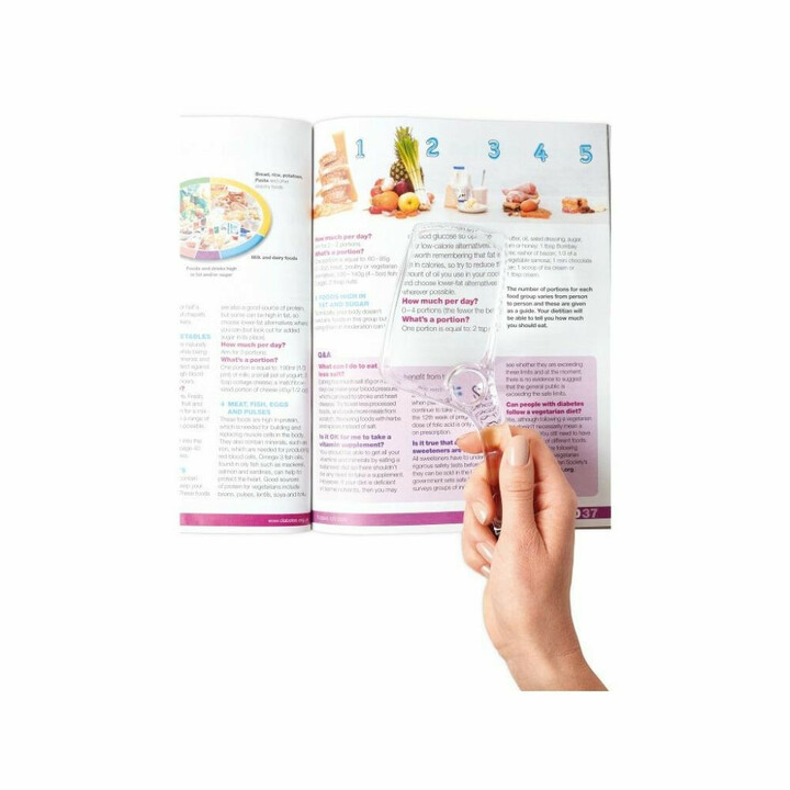 Vinklat förstoringsglas