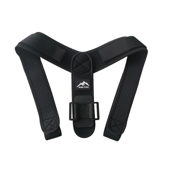 NordFysio hållningssele ergonomiskt justerbart ryggstöd för bättre hållning