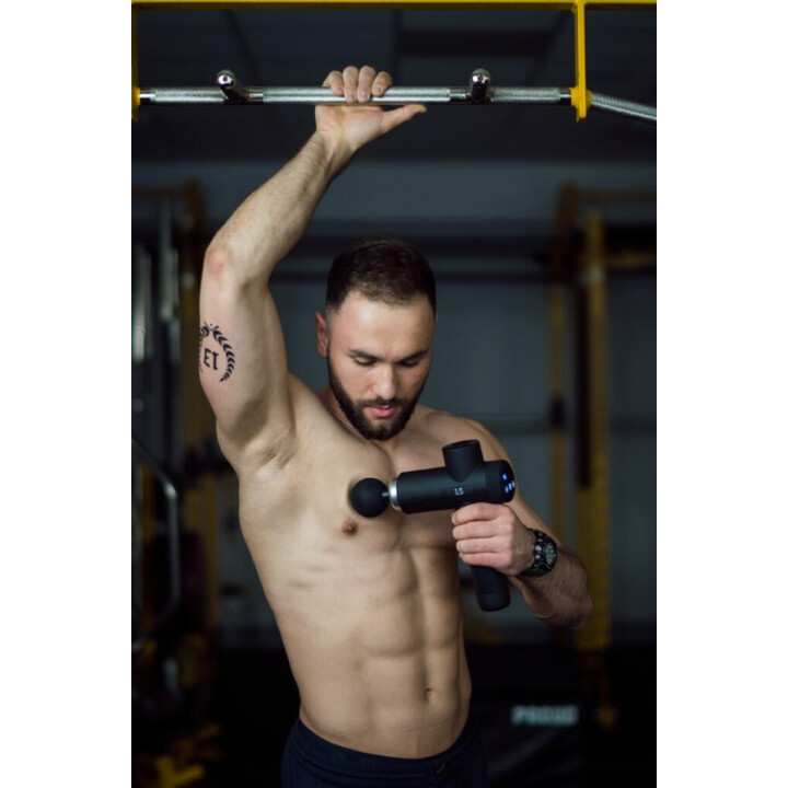 Line Sport hierontapistooli lihashuoltoon 6 vaihdettavalla päällä