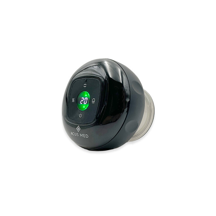 Sähköinen kuppaushierontalaite säädettävällä imuteholla ja lämmityksellä