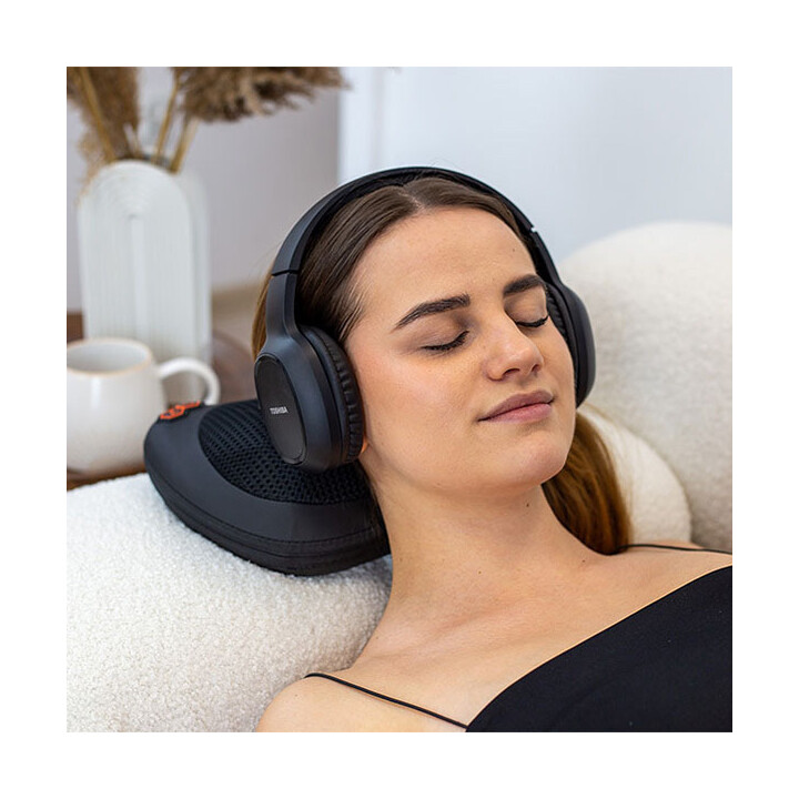 Shiatsu-hierontatyyny lämmöllä niskalle ja selälle