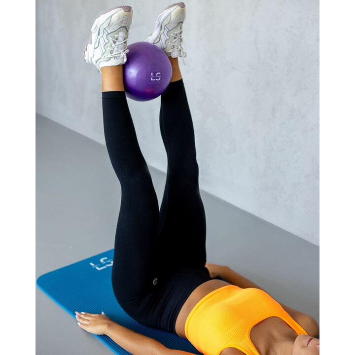 Line Sport jumppapallo 22 cm harmaa violetti pumpulla