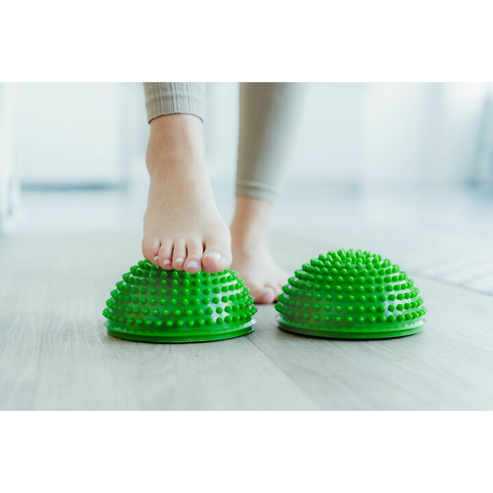 Line Sport harmaat tasapainopallot tasapainoharjoitteluun ja fysioterapiaan 2 kpl