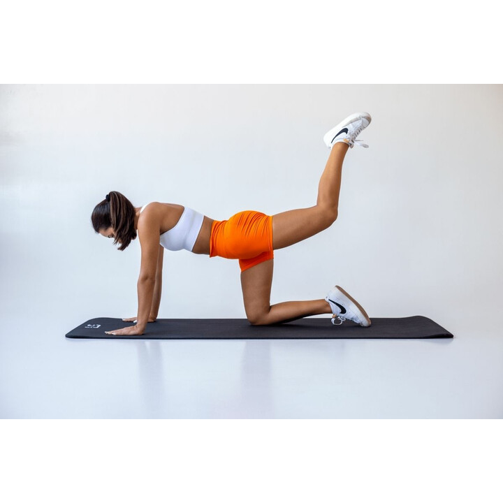 Line Sport joogamatto liukumaton 1 cm musta