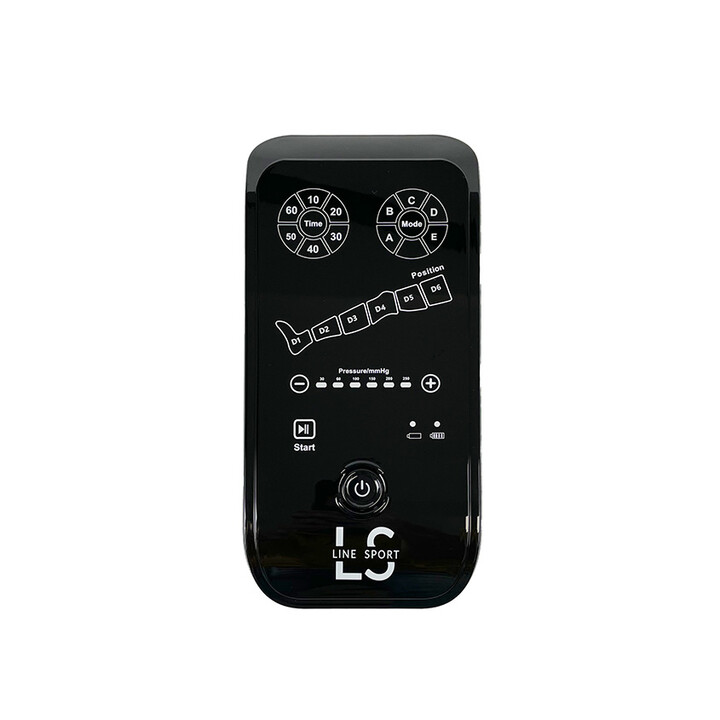 Line Sport ilmanpainehoitolaite jalkojen palautumiseen ja lihaksille