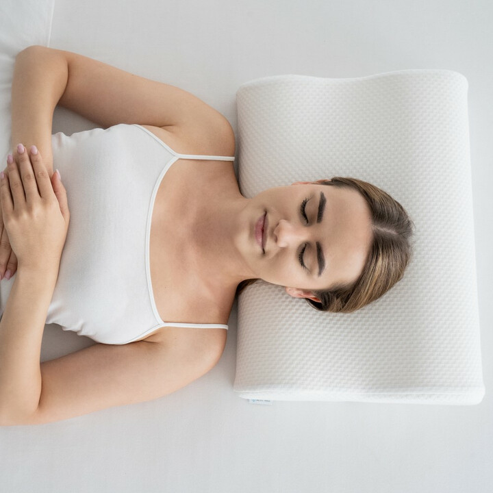 Ergonominen Memory Foam vaahtotyyny parempaan uneen