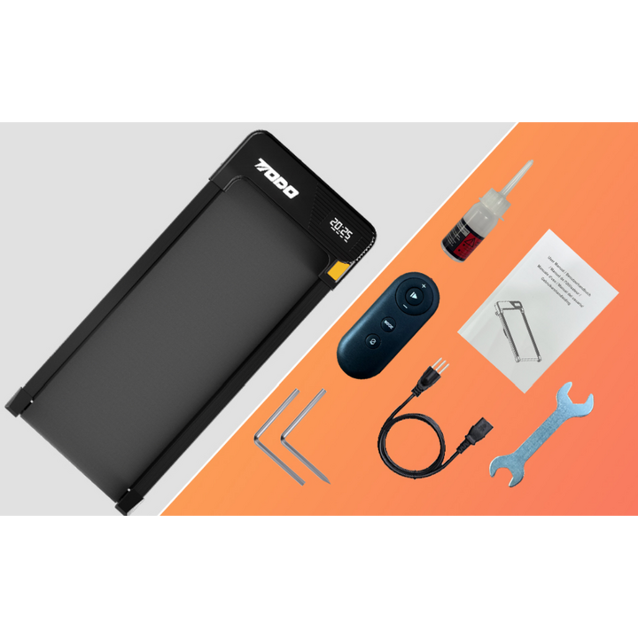 Gångmatta för hem och kontor med fjärrkontroll