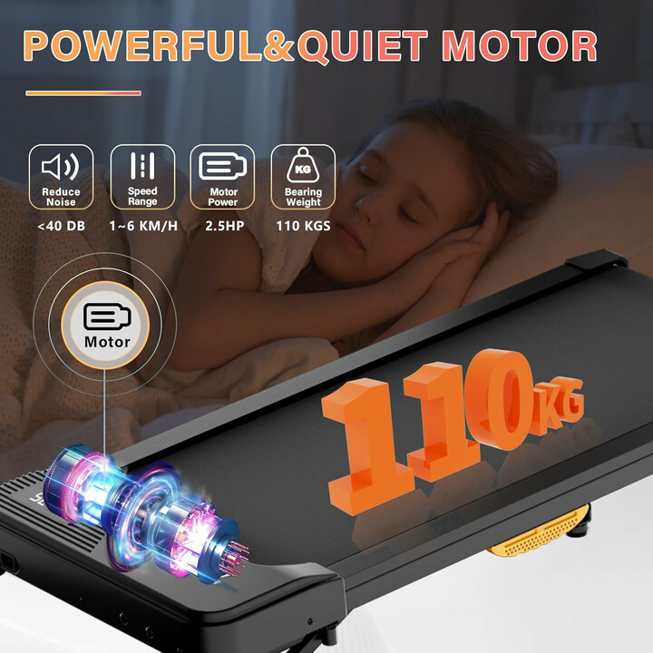 Gångmatta för hem och kontor med fjärrkontroll