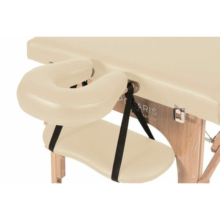 Polaris puinen taitettava hierontapöytä säädettävällä korkeudella ammattikäyttöön