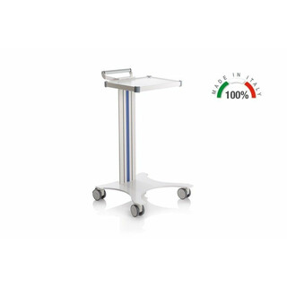 Eolo monitoimivaunu säädettävällä hyllyllä ja värillisillä nauhoilla