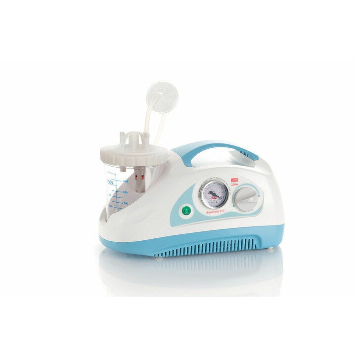Kannettava kirurginen imuyksikkö ASPIMED 2.3 tehokkaalla imuteholla