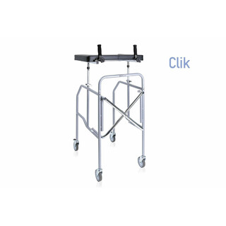 Taitettava teräksinen rollaattori pöydällä sisäkäyttöön apuväline liikkumiseen