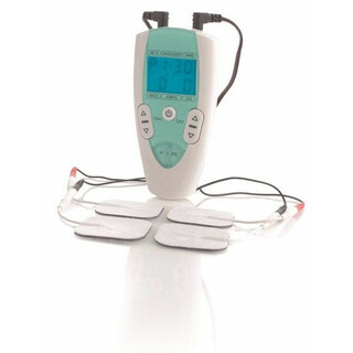 Digitaalinen TENS-laite kivunlievitykseen kahdella kanavalla ja 12 ohjelmalla