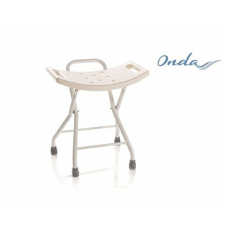 Taittuva suihkutuoli kahvoilla liikuntarajoitteisille ja ikääntyneille 130kg