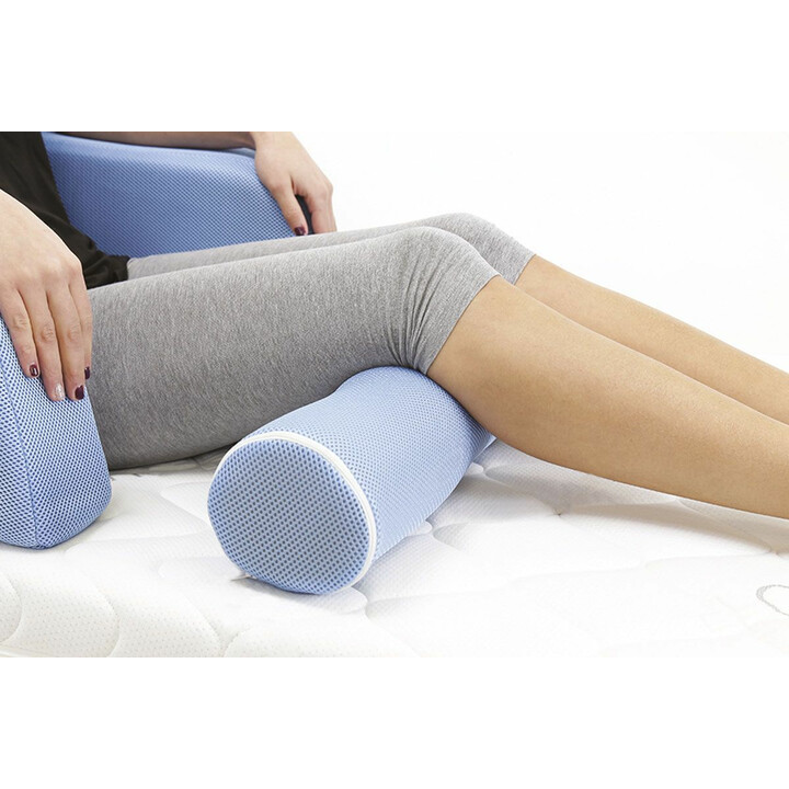 Monipuolinen sylinterimäinen asentotyyny jalkojen ja selän tukemiseen