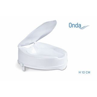 Korotettu wc-istuin sivutuilla 10 cm kylpyhuoneeseen