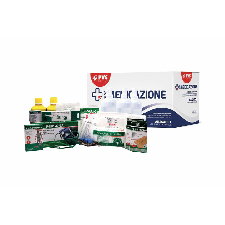 Ensiapupakkauksen täyttöpakkaus 2 henkilölle - kattava perustarvikesetti