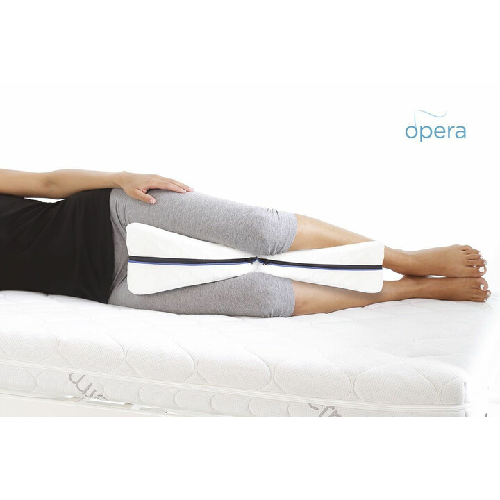 Ergonominen muistivaahtotyyny jaloille ja polville nukkumismukavuuden parantamiseen