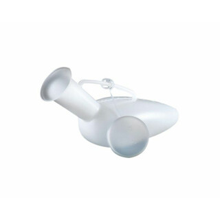 Miesten virtsapullo 1L kannella hygieeninen vuotamaton lääketieteellinen