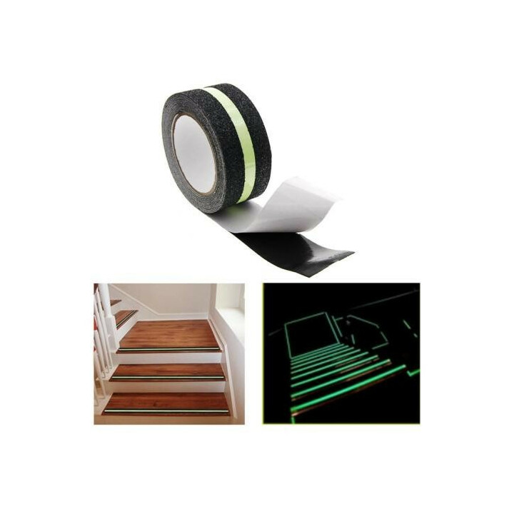 Självlysande halkskyddstejp