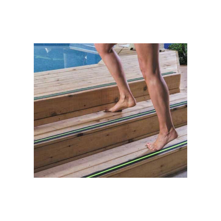 Självlysande halkskyddstejp