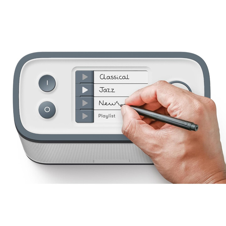 Lättanvänd DAB FM-radio och USB-musikspelare för seniorer