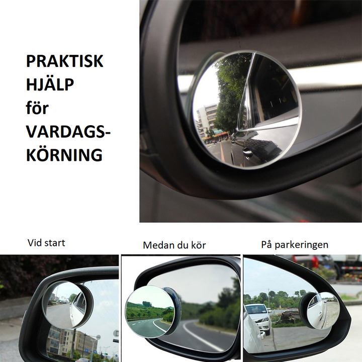 Justerbara döda vinkeln speglar för bilar