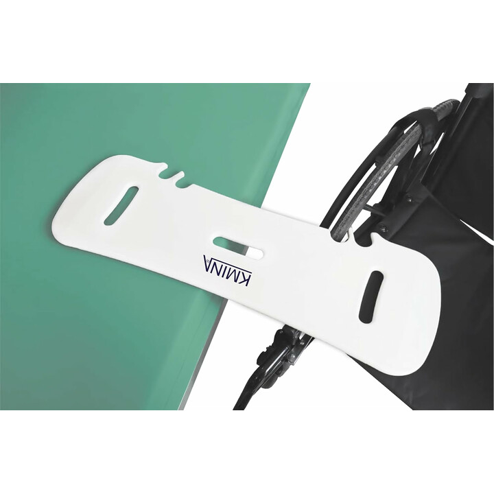 Multifunktionell överföringsplatta för rullstol, bil och säng