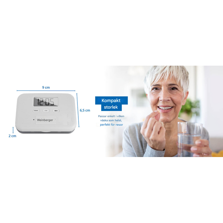 Läkemedelsdosett med alarmfunktion