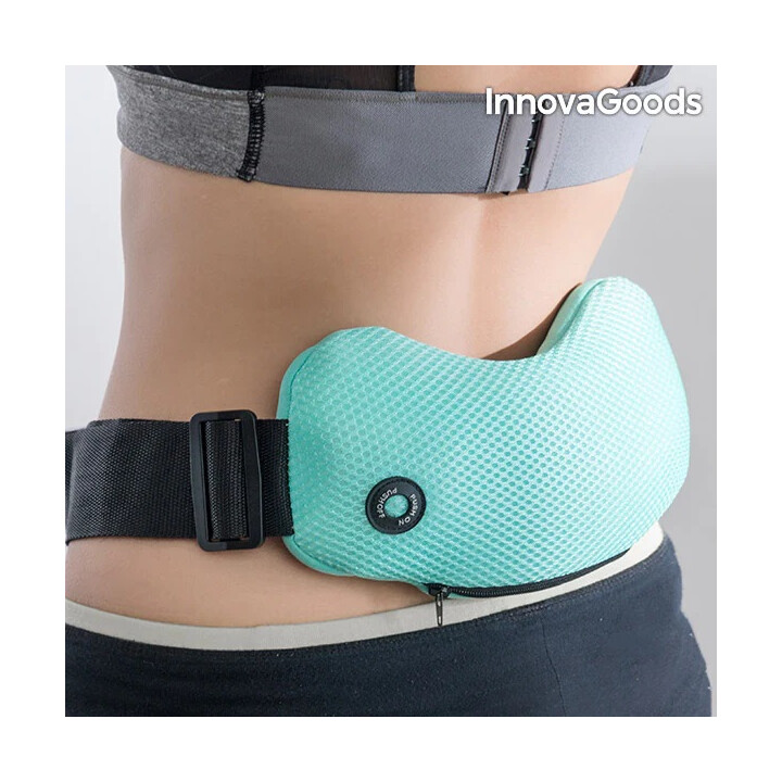 Massageapparat vibrerande med justerbart band