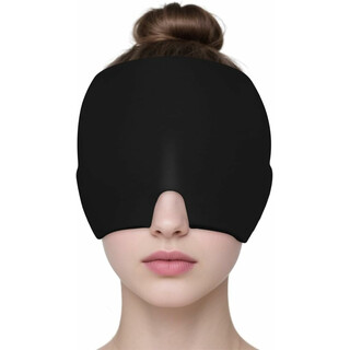 Gelband för huvudvärk med kall- och värmeterapi