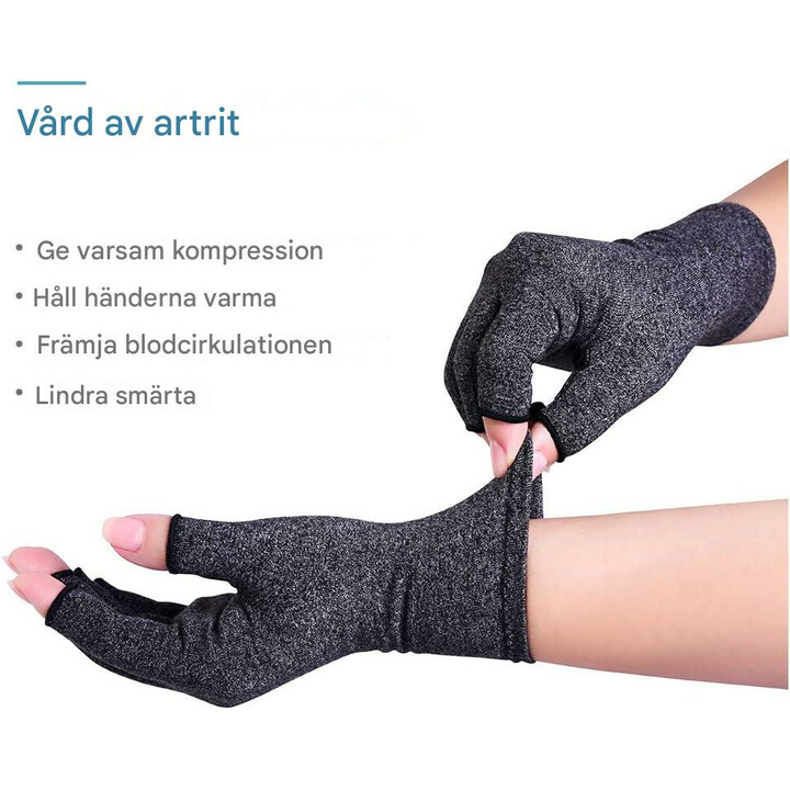 Kompressionshandskar för artros och handsmärta