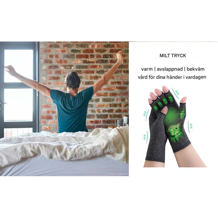 Kompressionshandskar för artros och handsmärta