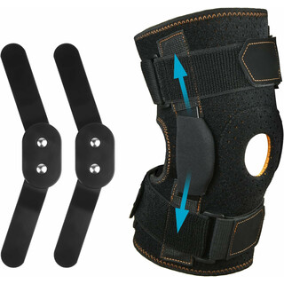 Justérbart knästöd för sport och lindring av ledvärk