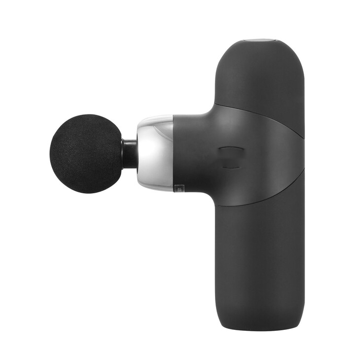 Mini massagepistol djupvävnadsmassage 4 hastighetsnivåer 4 huvuden 7 4V 2500mAh batteri USB C