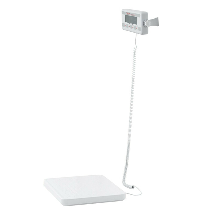 Bärbar digital läkarvåg SF 891 rostfri stål halkfri platta max 200 kg