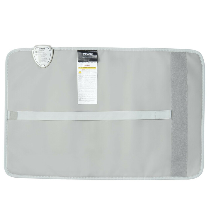 Infraröd värmedyna H11S2 med jade och turmalinstenar 607 x 400 mm