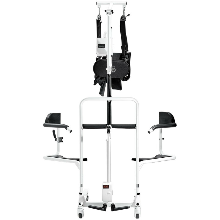 XFL QX YW03 elektrisk förflyttnings och lyftstol 5 i 1 dusch och wc stol max 100 kg vit svart