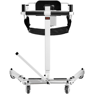 Elektrisk patientlyft och förflyttningsstol vikbar IPX44 max 100 kg vit svart XFL QX YW07