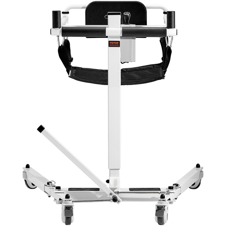 Elektrisk patientlyft och förflyttningsstol vikbar IPX44 max 100 kg vit svart XFL QX YW07