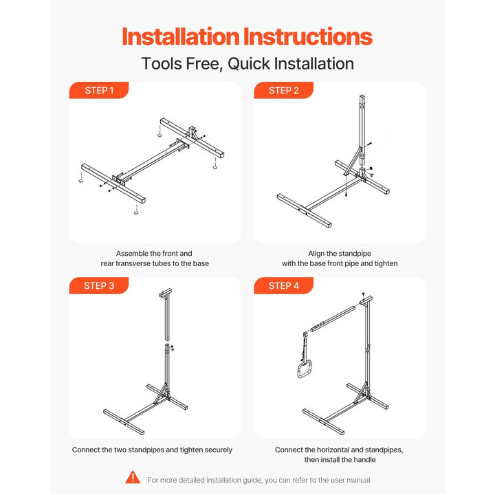 Itseseisova sängyn trapetsitanko, terästä, 113 kg kantavuus, kotiin ja hoitolaitoksiin