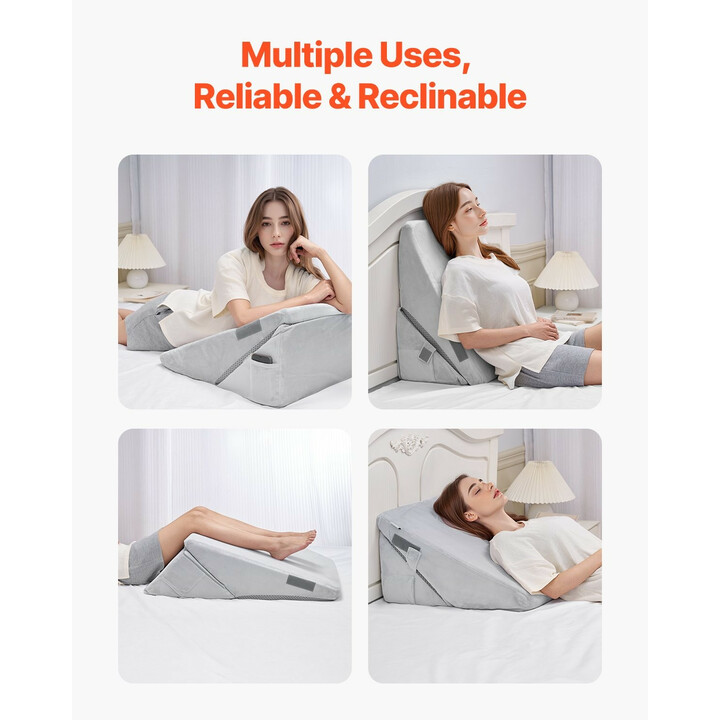 Kiilatyyny KD003, vaaleanharmaa samettipäällinen, korkeatiheyksinen vaahto, 560 x 560 x 305 mm